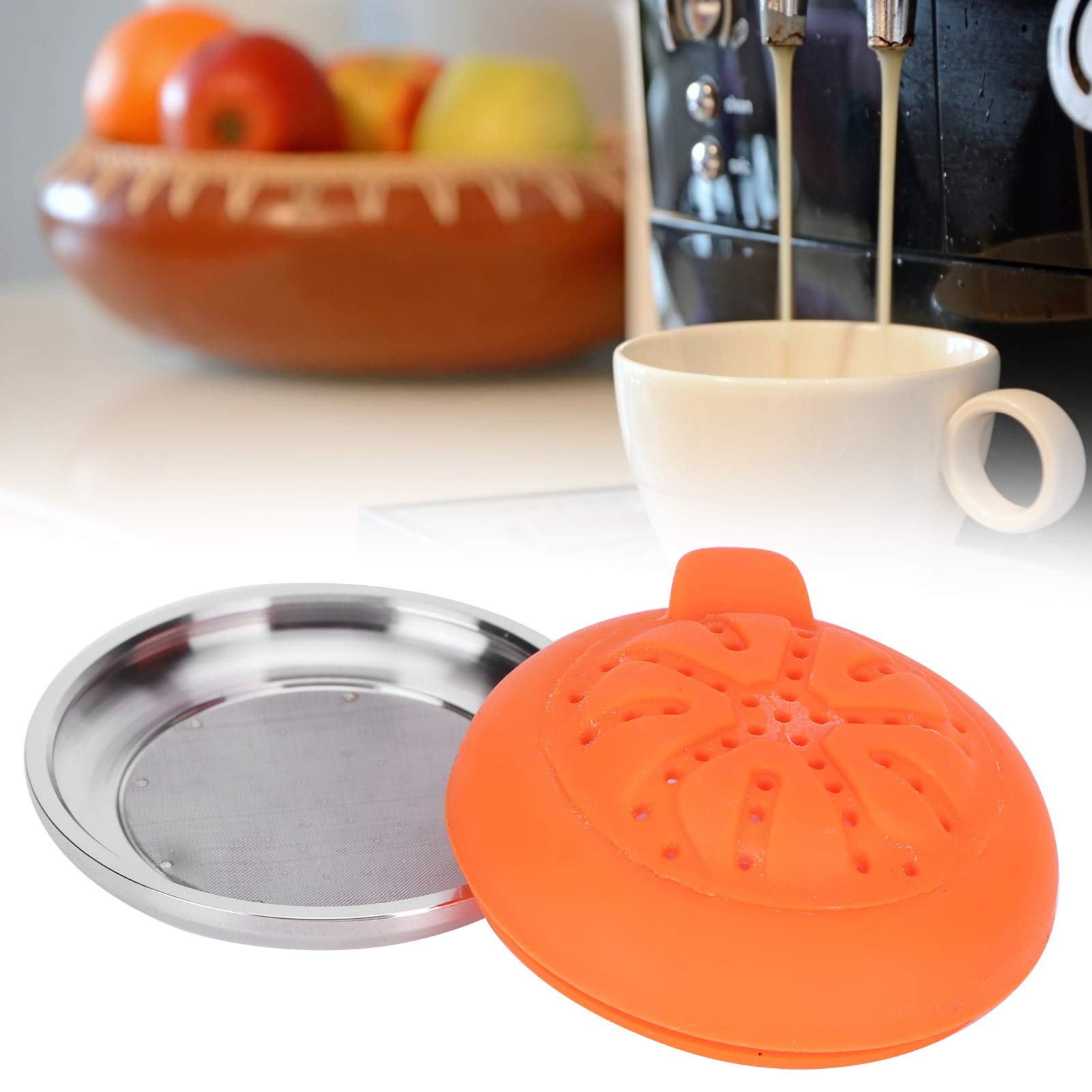 Cialde Ricaricabili Dolce Gusto Capsule Caffè Riutilizzabili - 6 Pezzi, Per Dolce Gusto, Con Cucchiaio E Spazzola Set 6 Capsule Caffè Con Cucchiaio Spazzola - Foto 10