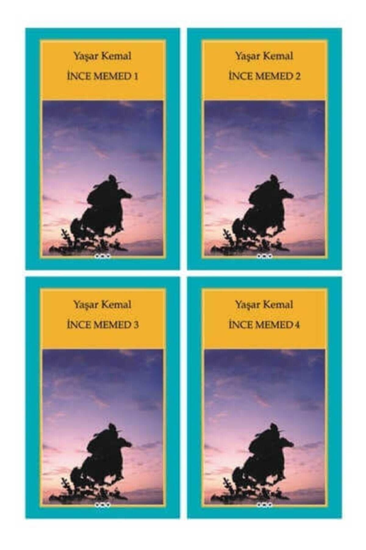 Yapı Kredi Yayınları İnce Memed Seti 4 Kitap, T106602