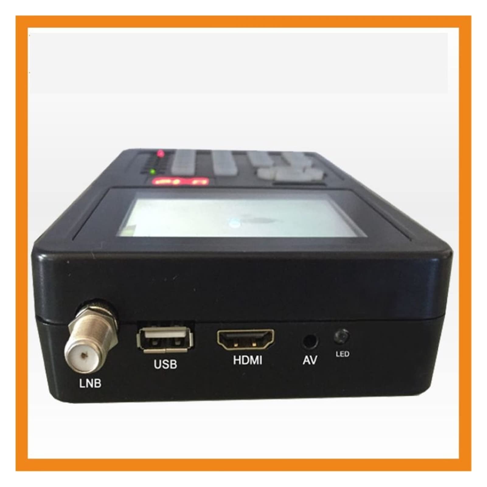 Satfinder KPT-359H DVB-S2 FTA C KU Medidor de buscador satelital Digital de Banda con MPEG-2 / MPEG-4