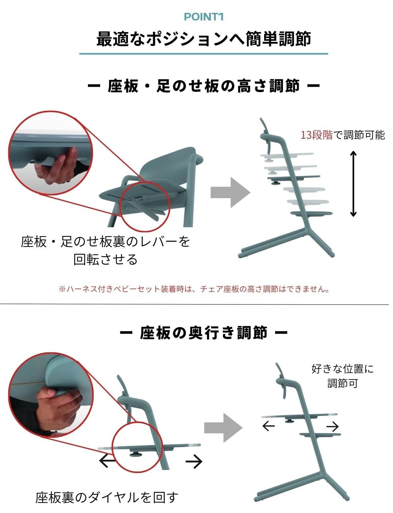 Amazon | Cybex サイベックス レモチェア キッズチェア ハイチェア 