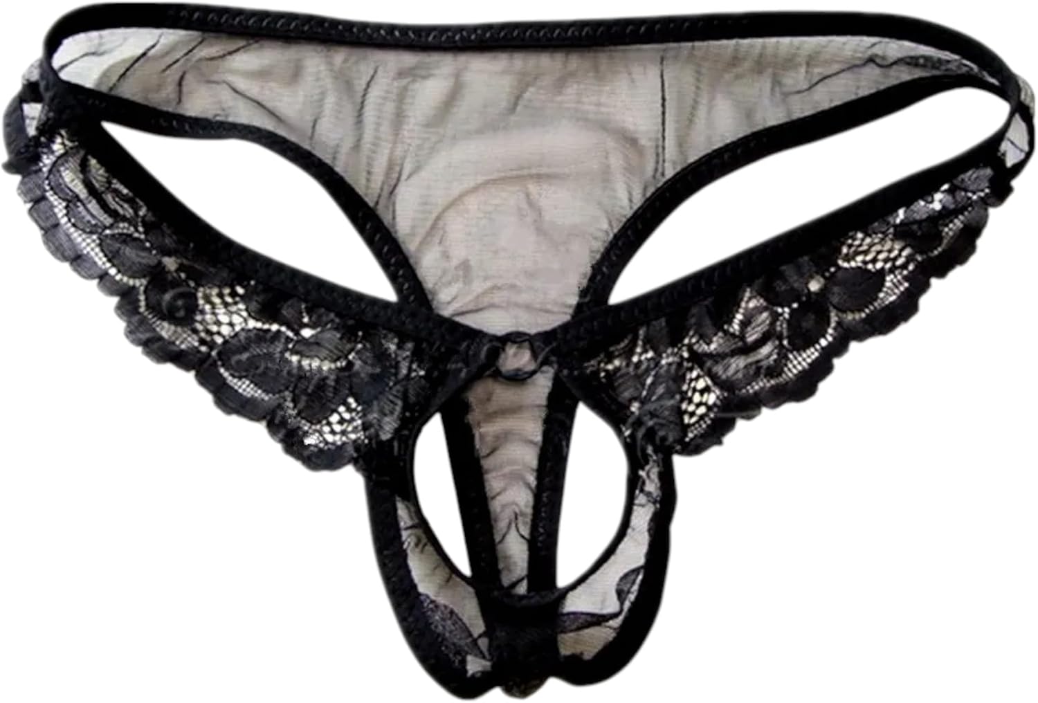 Mens Open Front Jockstrap Low Waist. Men's See Through Femboy Panty. Extreme Bikini Open Lingerie Uncensored Gay Thong