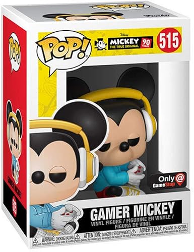 Funko Pop Disney: Mickey 90Th - Mickey jugador (sentado)