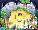 Vermont Christmas Company Kid's Nativity Sticker Advent Calendar