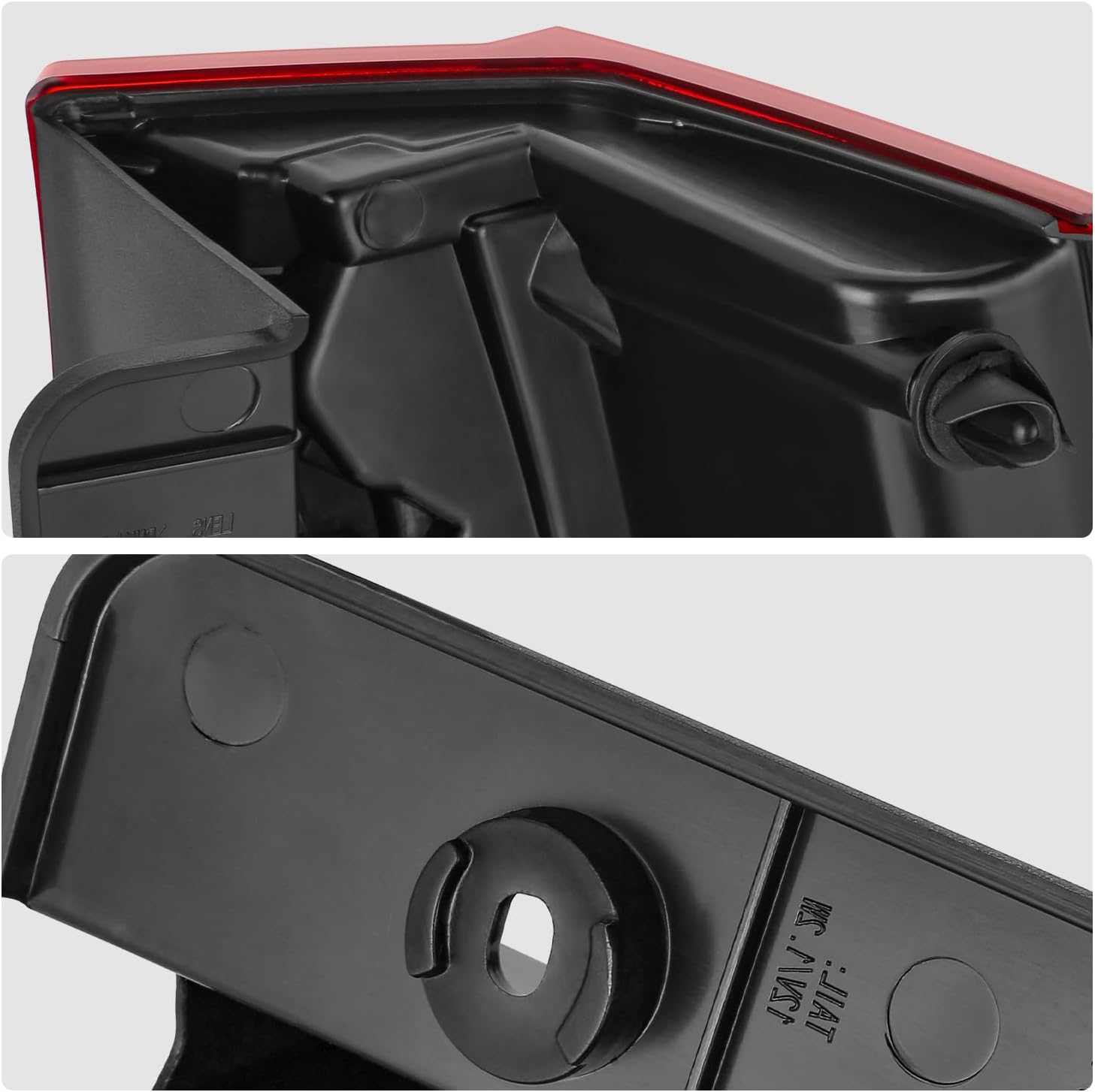 DNA MOTORING Factory OE Style LED Driver Side (Left) Taillight Assembly Compatible with Cadillac Escalade 2007-2014 / ESV 2007-2014,GM2800232,OEM-TL-081-L