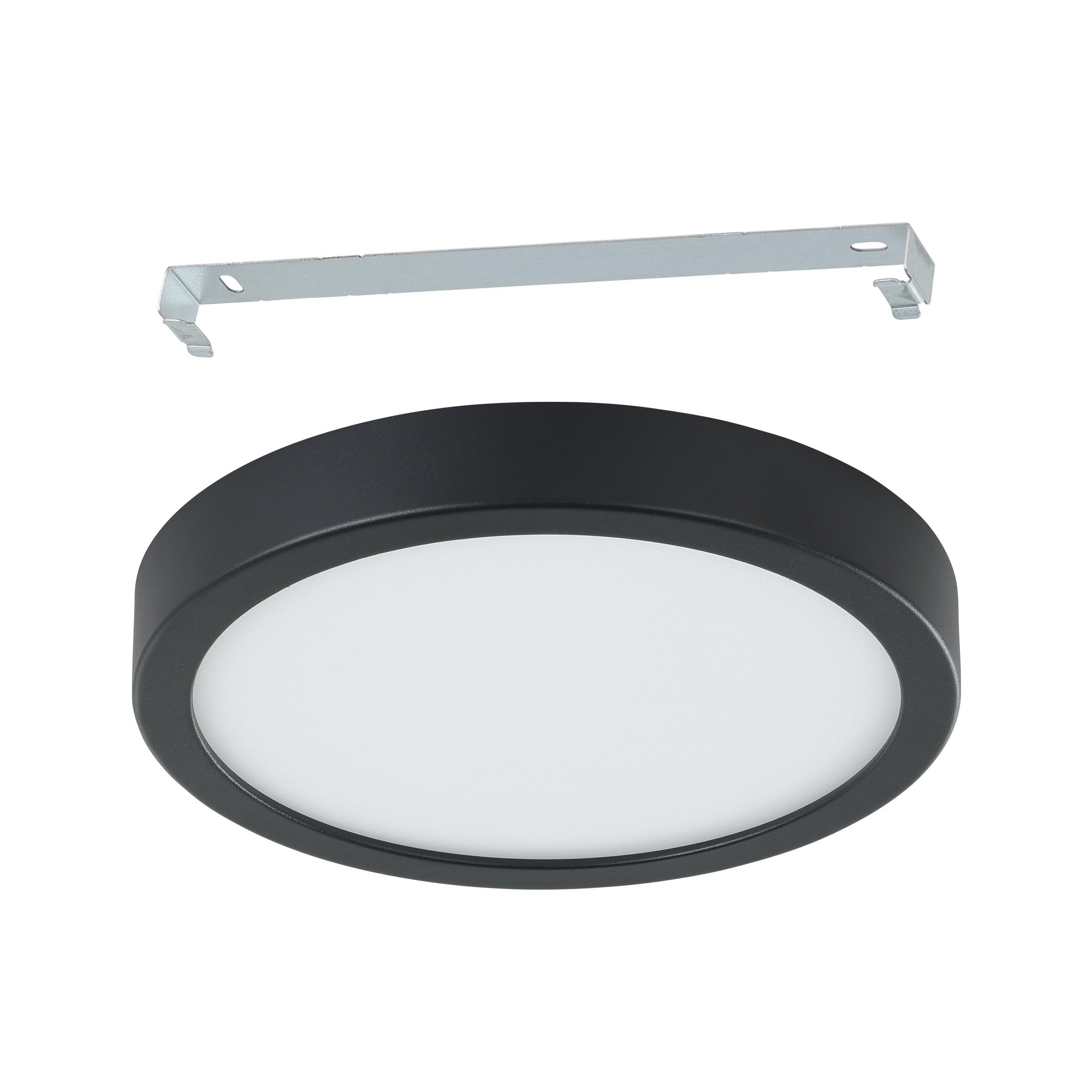 EGLO LED Plafonnier Fueva 5, Ø 21 cm, lampe de plafond ronde avec détecteur