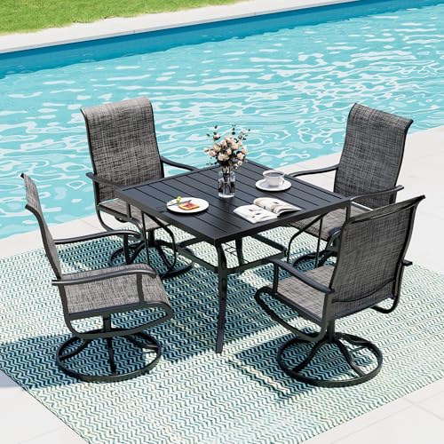 PATIOPIA 5-Piece Textilene Dining Set