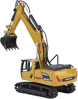 Vbestlife 1:60 Alloy Excavator Model Engineering Construction Vehicle Vehicle Toys, Excavator Model Toys, Children's Toys