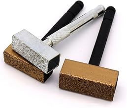 SOLUSTRE Ferramentas 2Pcs Ferramenta De Curativo Penteadeira Penteadeira Ferramenta De Rebarbação Ferramentas De Limpeza Penteadeira Vara De Plástico Penteadeira Rebolo Disco De Moagem