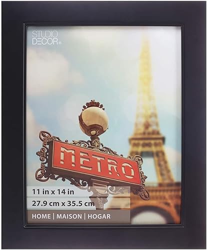 Miniatura 3 de Paquete de 12 Negro Studio 11" x 14" Marco, Home by Studio Décor