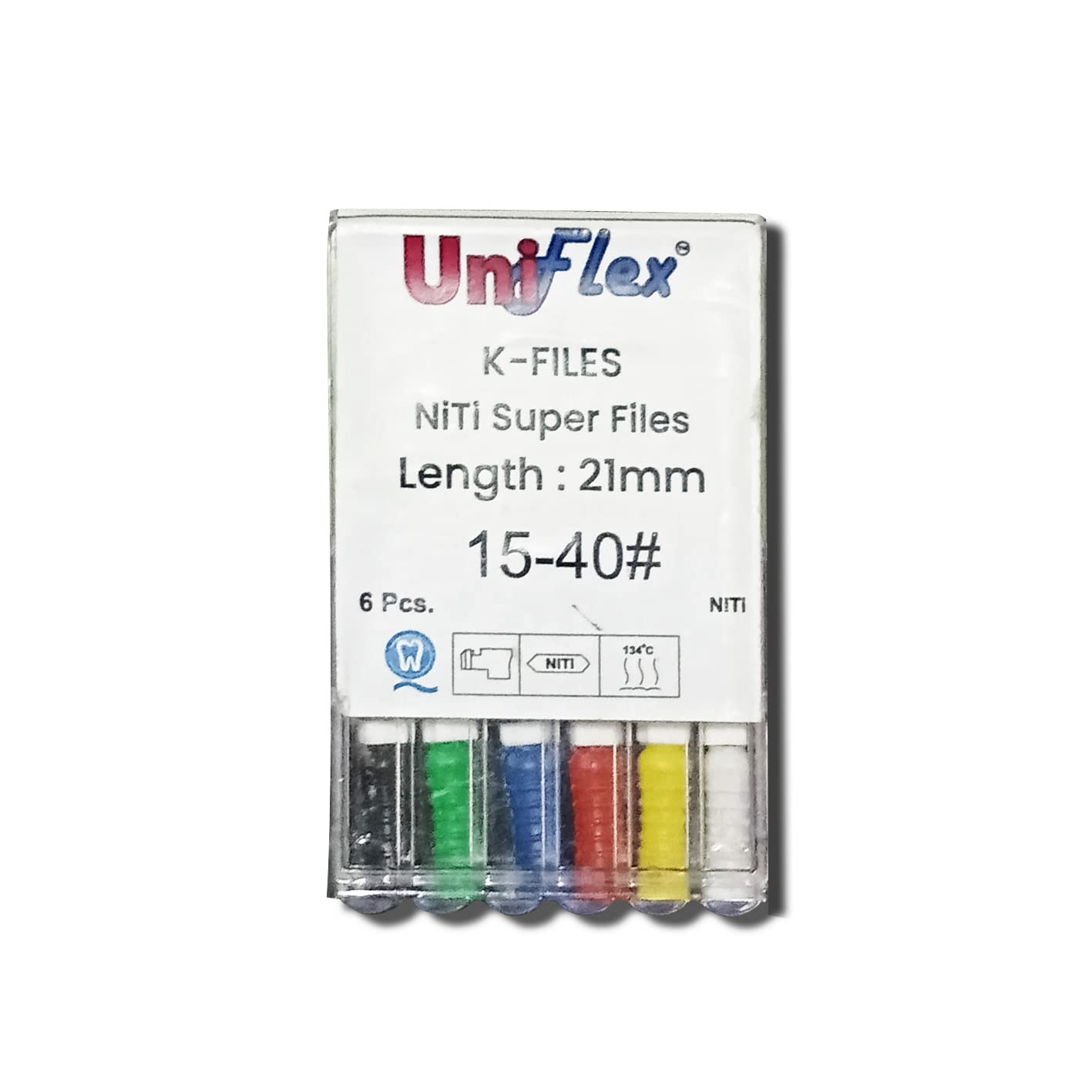 Uniflex NiTi K -Files Dental hand files | Dental super flexible files| #15-40 21mm K-File | NiTi files pack of 2 (B0BZWGJR6L) Amazon Price History, Amazon Price Tracker