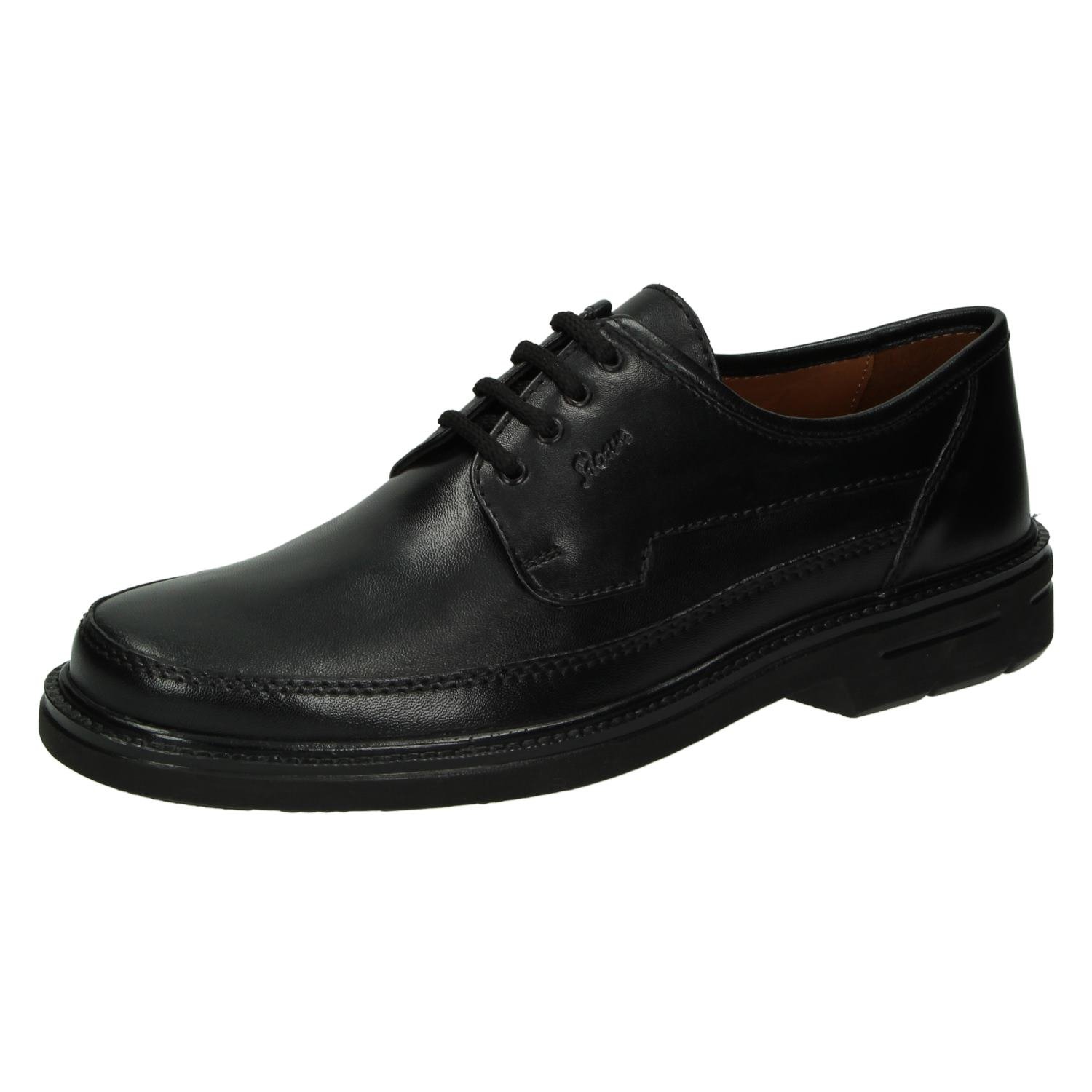 Sioux Sioux Marcel schwarz Lamm-Nappa Maurice Herren, Men’s Oxford, Black - BLACK, 9 UK (43 EU)