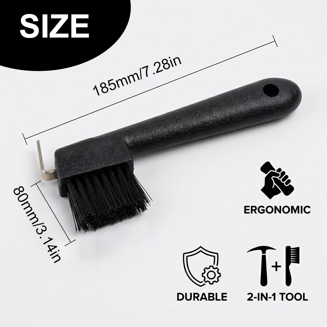 2 Pièces Outils pour parer les sabots des chevaux, Grattoir à Sabots pour Chevaux, Cure Pied Cheval Cure Pied, Grattoir pour Chevaux, pour les sabots de chevaux, ânes et chèvres