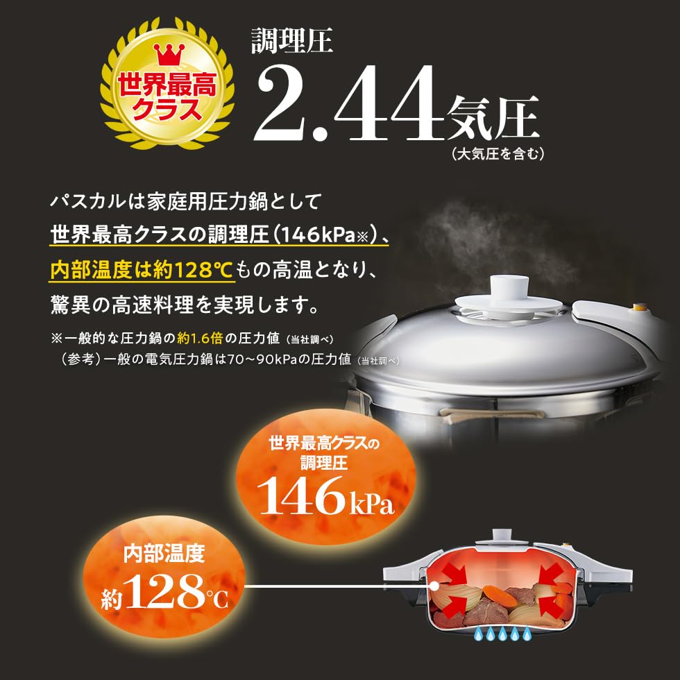 Amazon | アサヒ軽金属 ゼロ活力なべ パスカル L 5.5L 天使のなべ