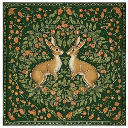 arricraft Square Cotton Handkerchief for Men Women