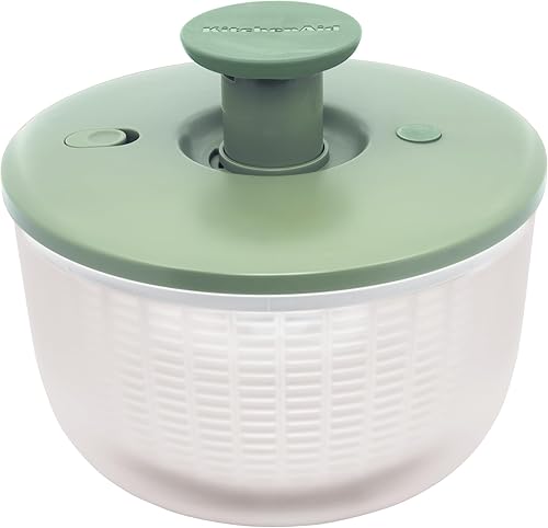 Miniatura 4 de KitchenAid Centrifugadora universal para ensalada, 7.43 cuartos de galón, pistacho