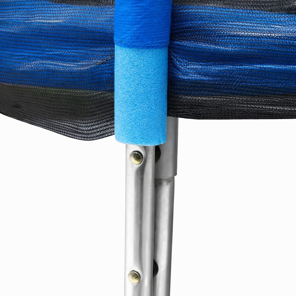 Cama Elástica Infantil ATAA 250 cm Azul con Red de Seguridad y Escalera