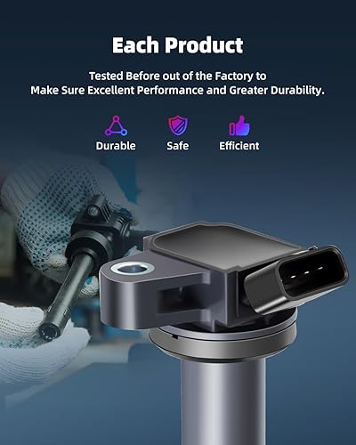 Vista 1119 de ECCPP Bobinas de encendido portátiles de repuesto para automóvil compatibles con Infiniti I30/para Nissan Maxima 3.0L V6 2000-2001 Reemplazo