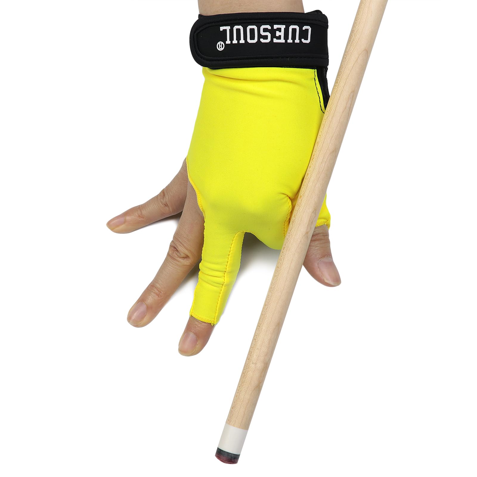 CUESOUL The Billiard Gloves Left/Right Bridge Hand - Suitable for Pool Game/Snooker/Carom Game, yellow - right - Image 6