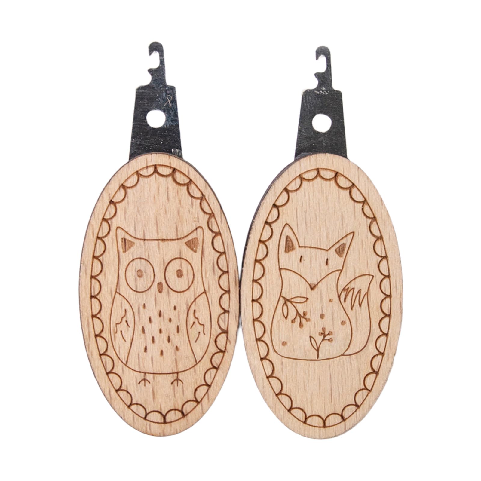 Tsophreniq 2 Pcs Needle Threader Sewing with Animal Pattern Quilting Craft Making Tool Sewing Accessories with Animal Pattern