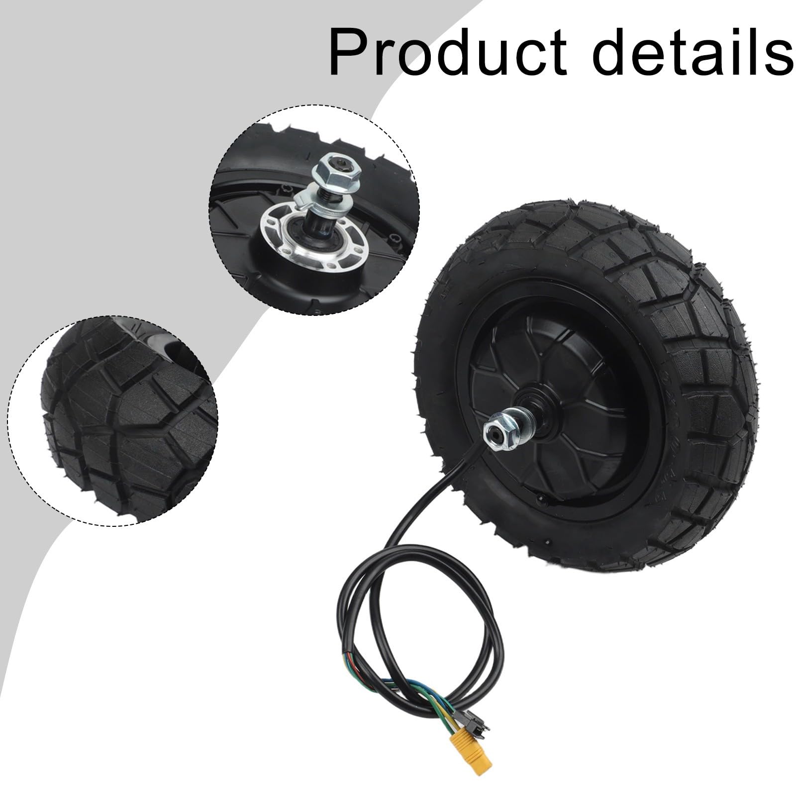 G2 ProDB Elektroroller-Teile, 48 V 600 W Motor mit 9 x 3,0-5,5 schlauchlosen Reifen, Rahmen aus Aluminiumlegierung, Zubehör für Pendler im Freien