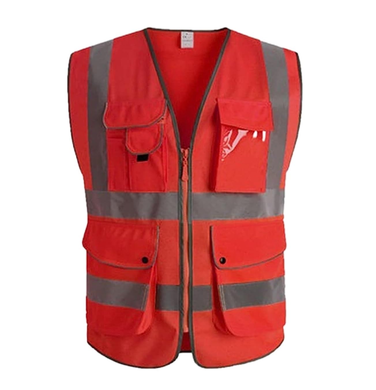 Gilet de sécurité haute visibilité, Gilet de sécurité réfléchissant haute visibilité multicolore SML(Pink,S)