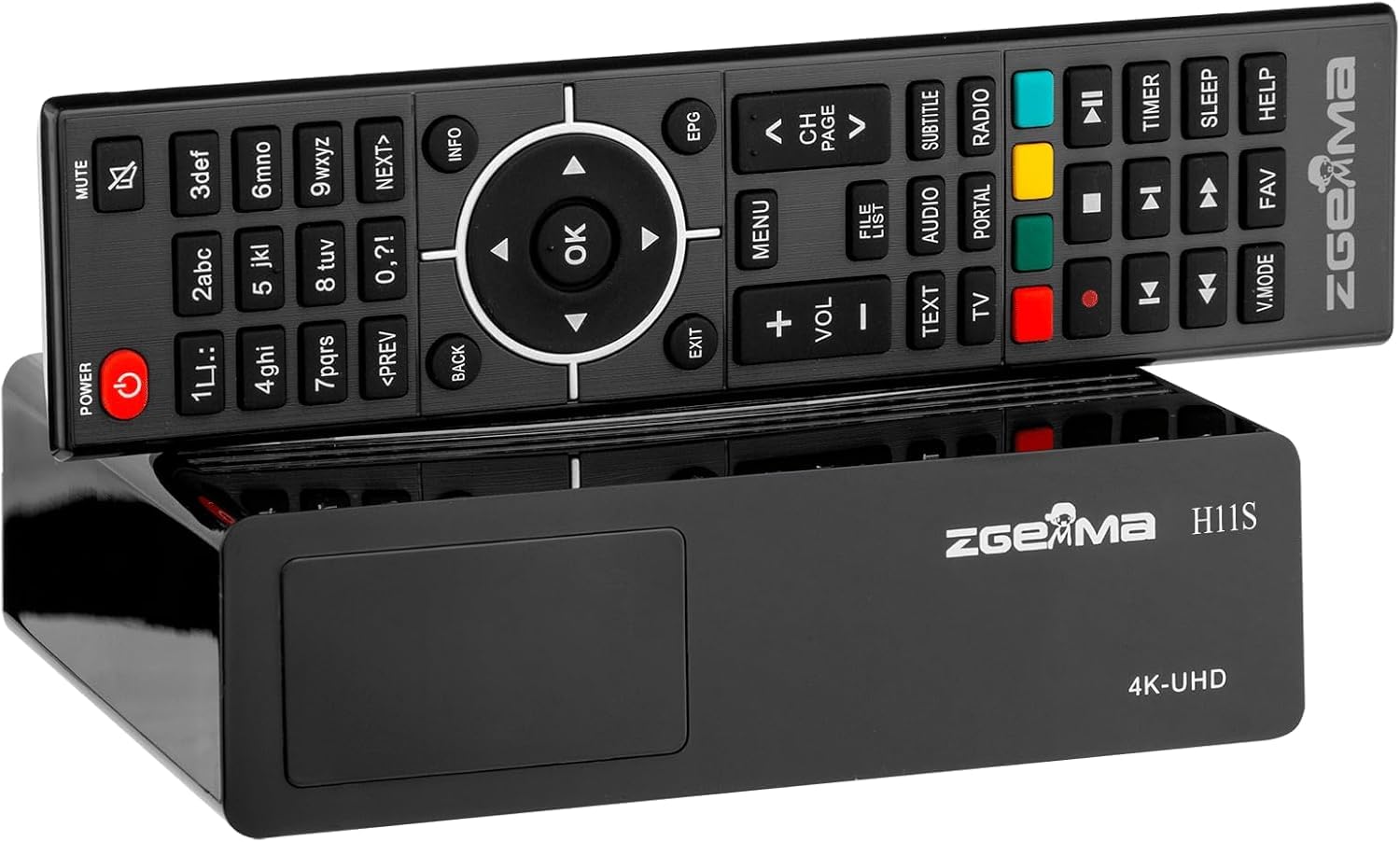 Zgemma H11S Upgrade H9S DVB-S2X 4K UHD Satellite Receiver with Android and Enigma 2 IPTV