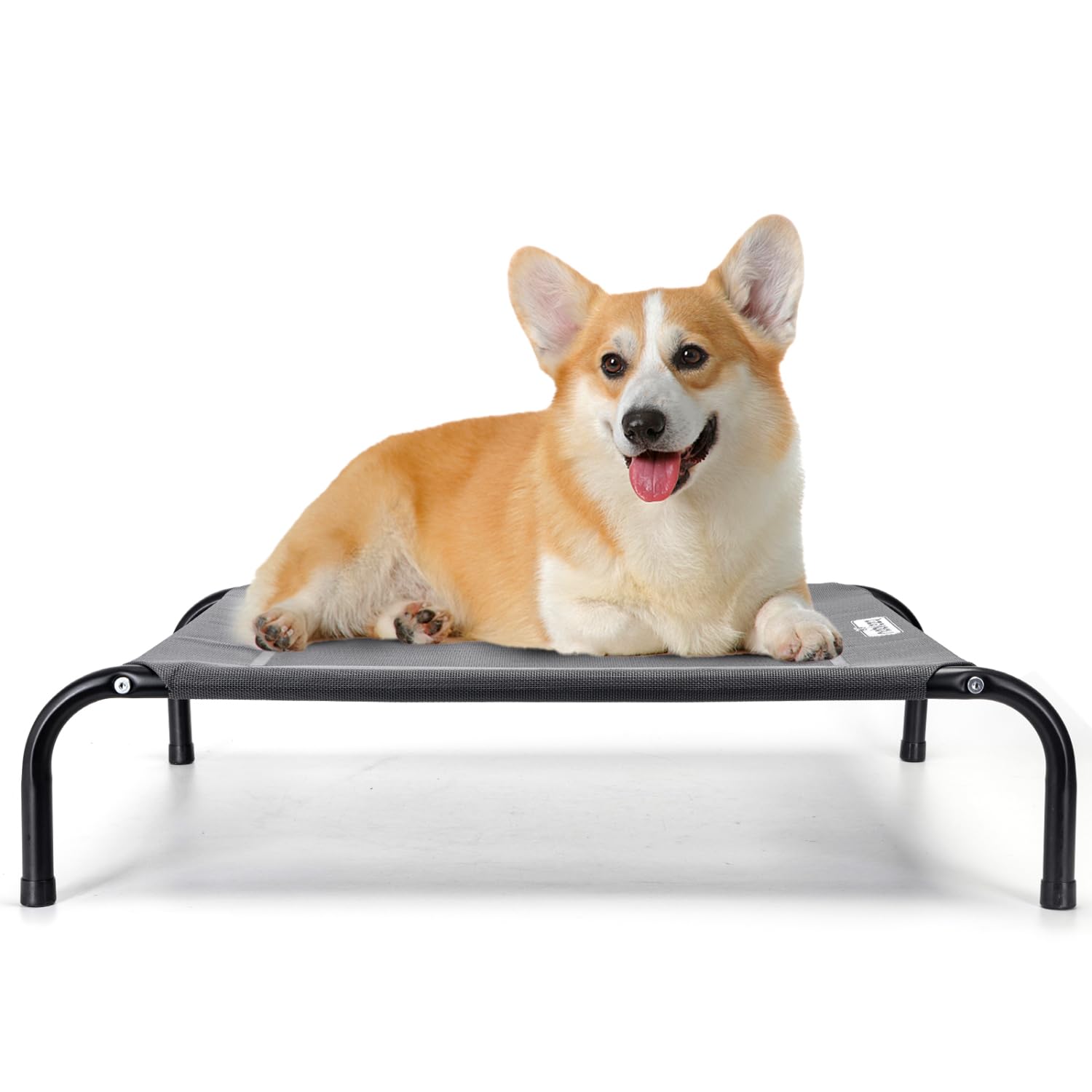Nobleza Elevated Dog Bed for Large Dogs, Outdoor & Camping Use - Fits Up to 150 Lbs, Breathable Mesh & Chew Proof, 41.3