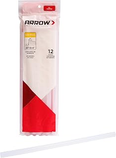 Arrow AP10-4 All-Purpose Glue Sticks 12-Pack: 10x1/2-Inch Clear for High/Low Temp Glue Guns, Crafts, Hobbies & Repairs
