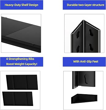 Garage Shelving Heavy Duty - Extra Large Metal Shelving Units and Storage for 907KG, 5tier Adjustable Basement Storage Industrial Shelves Pallet Racking Organizer (200, Centimeters)