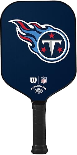 Miniatura 29 de Wilson NFL Collection - Palas de pickleball Fierce Team, tamaño de agarre 2-4 1/4 pulgadas