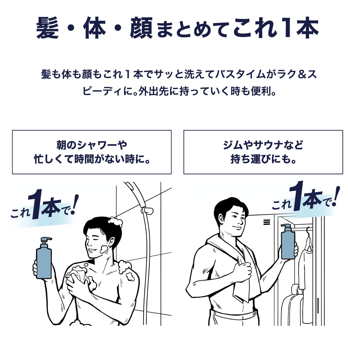 Amazon | ルシード デオウォッシュ 髪体顔 本体 450ml ＋つめかえ用