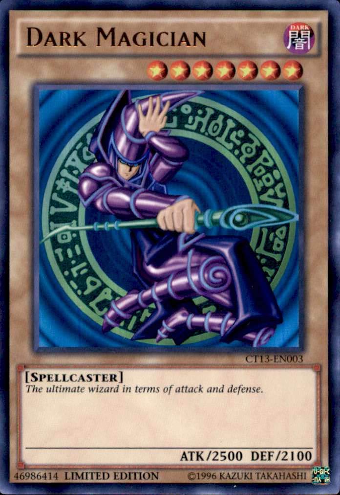 Yu-Gi-Oh! - Dark Magician (CT13-EN003) - 2016 Mega-Tins - Limited Edition - Ultra Rare by Yu-Gi-Oh!
