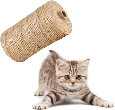Amazon Co Jp 麻縄 麻なわ麻紐 キャットタワーの補修 ジュート ジュート 麻縄 天然ジュートより糸 園芸 梱包 キャットタワー用 おもちゃ手作りdiy 猫 スクラッチポスト 3mm 0m ペット用品
