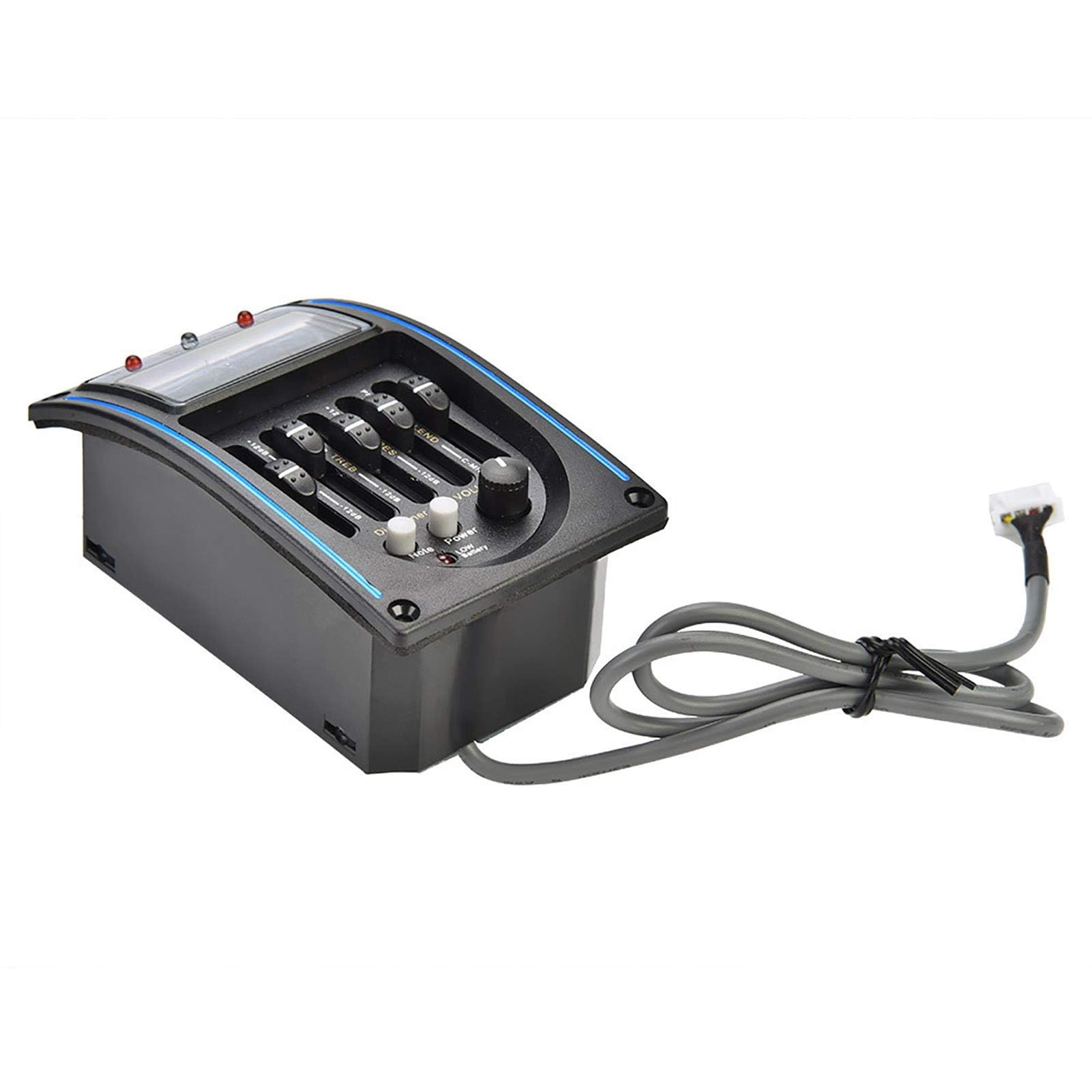 Preamplificatore Chitarra Sintonizzatore Digitale Equalizzatore 5 Bande Pickup per Chitarra Equalizzatore Pickup per Chitarra