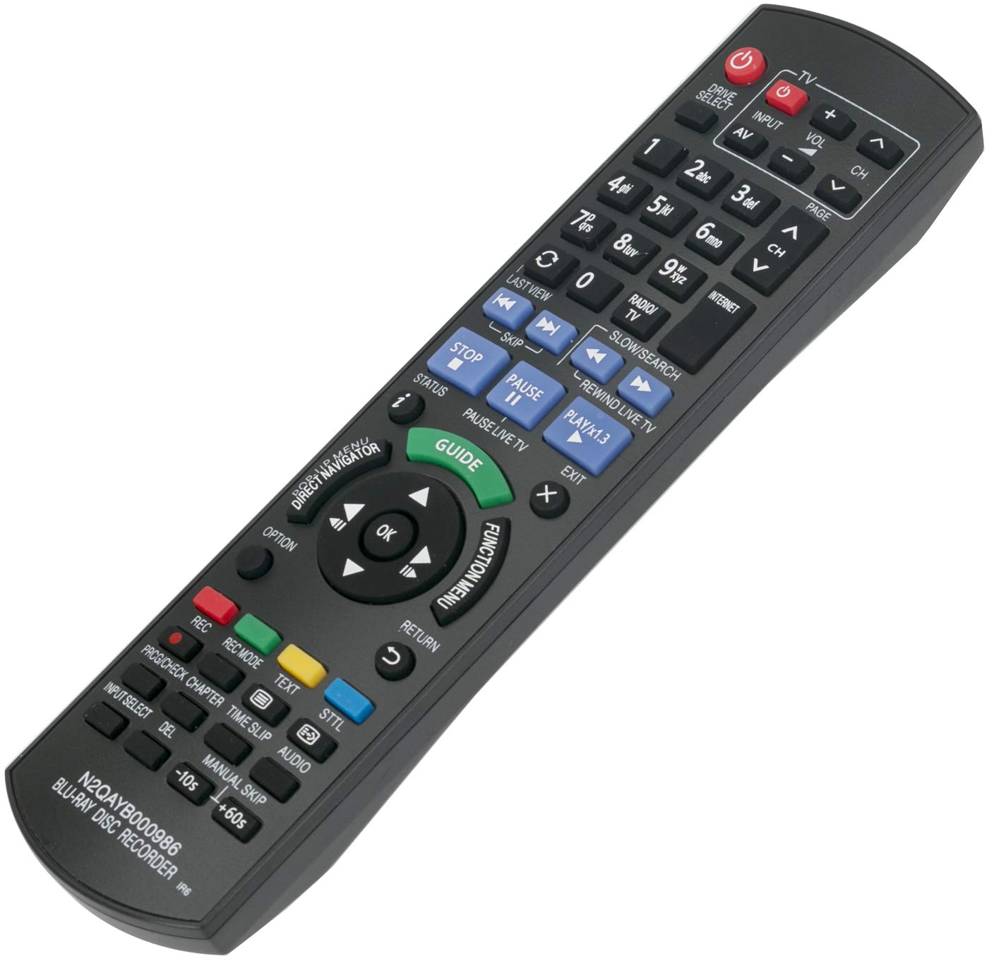 ALLIMITY N2QAYB000986 Télécommande remplacée pour Panasonic
