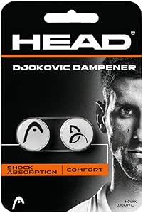 HEAD Djokovic Tennis Racket Vibration Dampener - Racquet String Shock Absorber