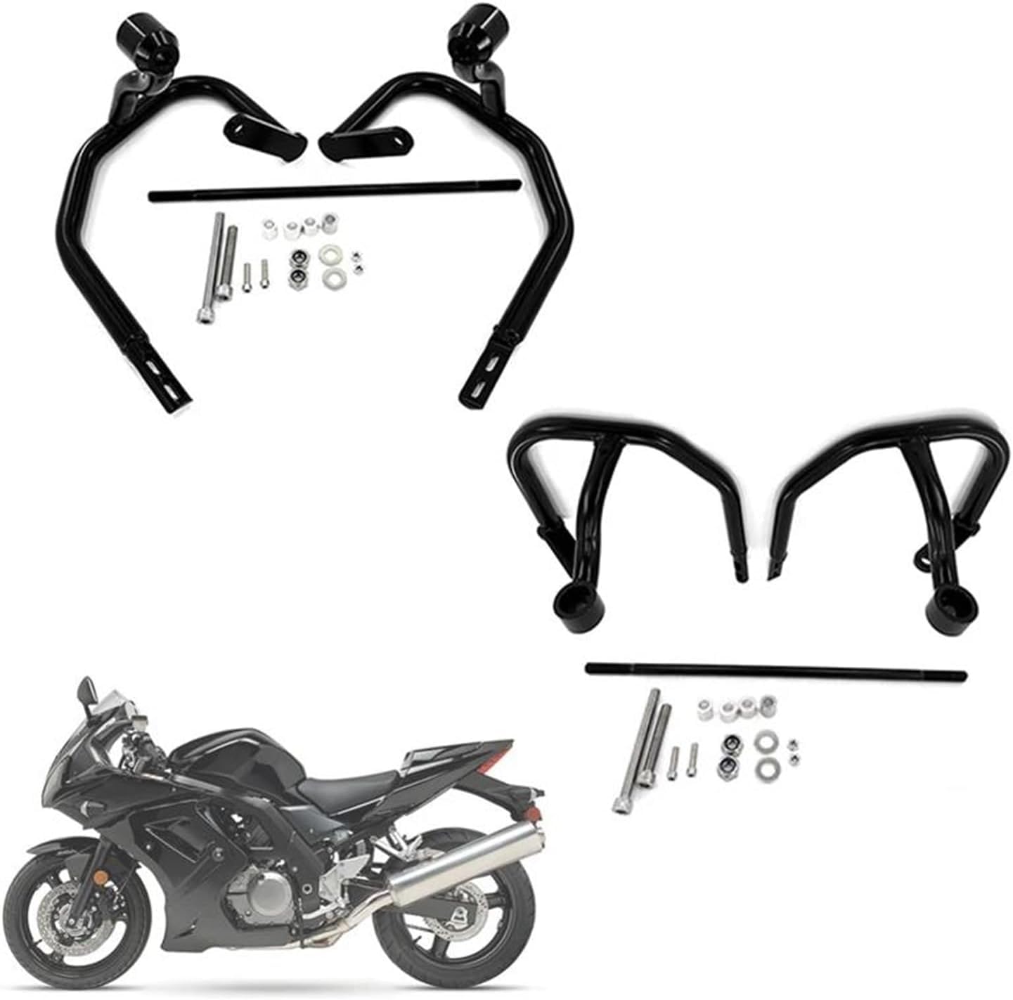 Barre protezione moto Barra di protezione per motocicletta motore barre autostradali per Suzuki SV650X SV 650 2017-22