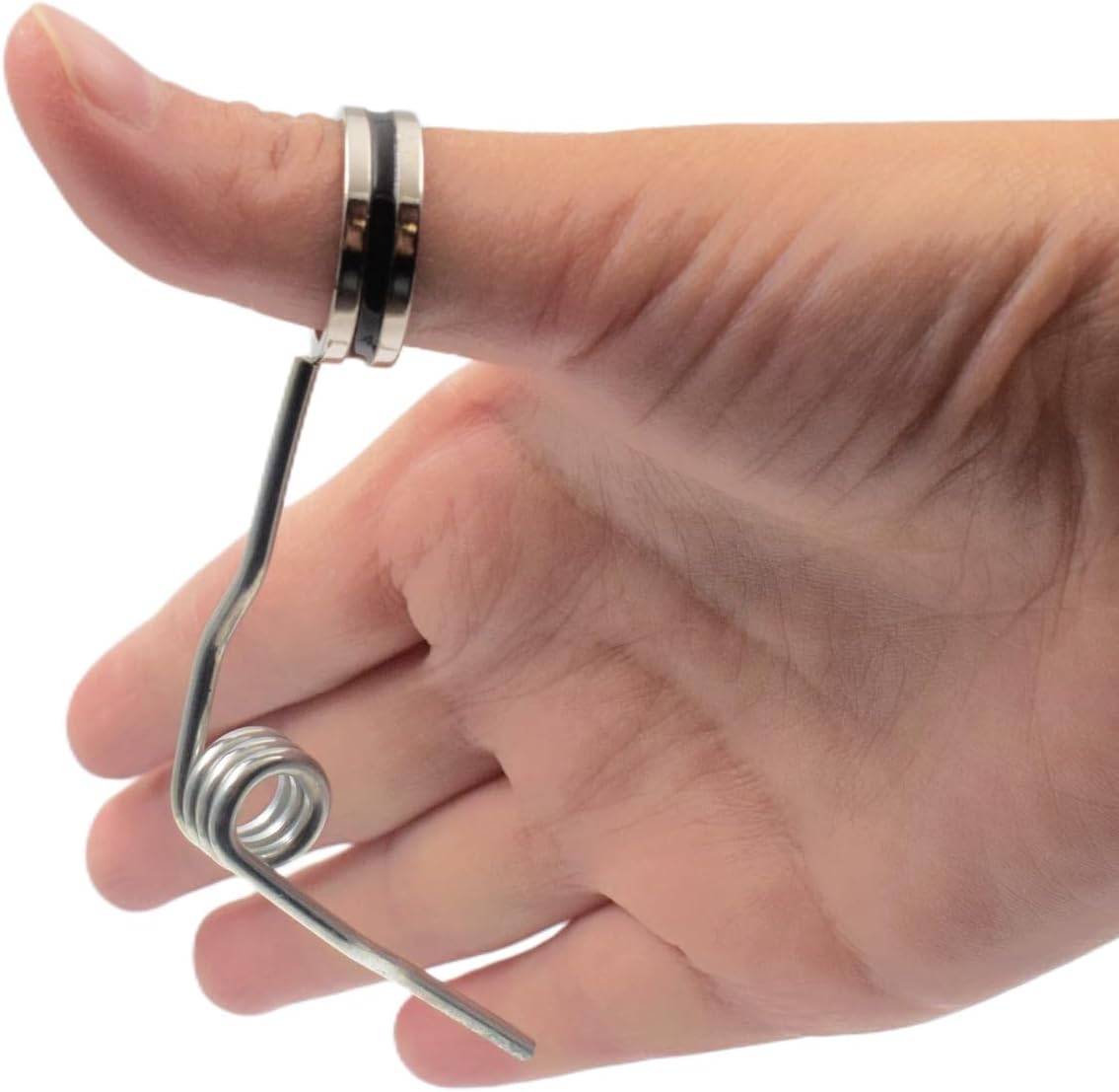 2PCS Magic Ring Coin Magic Tricks Props Magician Close Up Illusion Gimmick Magic Accessories (Size 20)