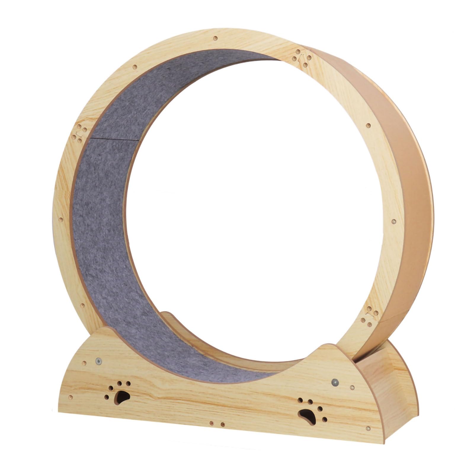 Rueda para Gatos,Rueda Ejercicios De Gatos De Interior,Cinta De Correr con Rodillo para Gatos, Rodillo Circular Silencioso para Gatos, Adecuado para Ruedas De Fitness para Gatos En Interiores