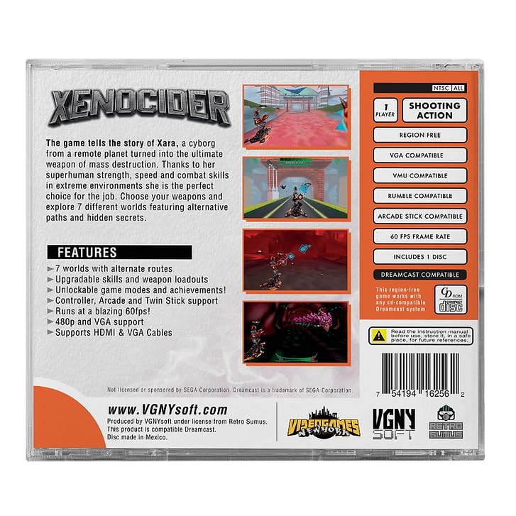 Xenocider for Dreamcast