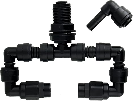 MistKing 22256 Double Misting Assembly Value L-Fitting+A1585