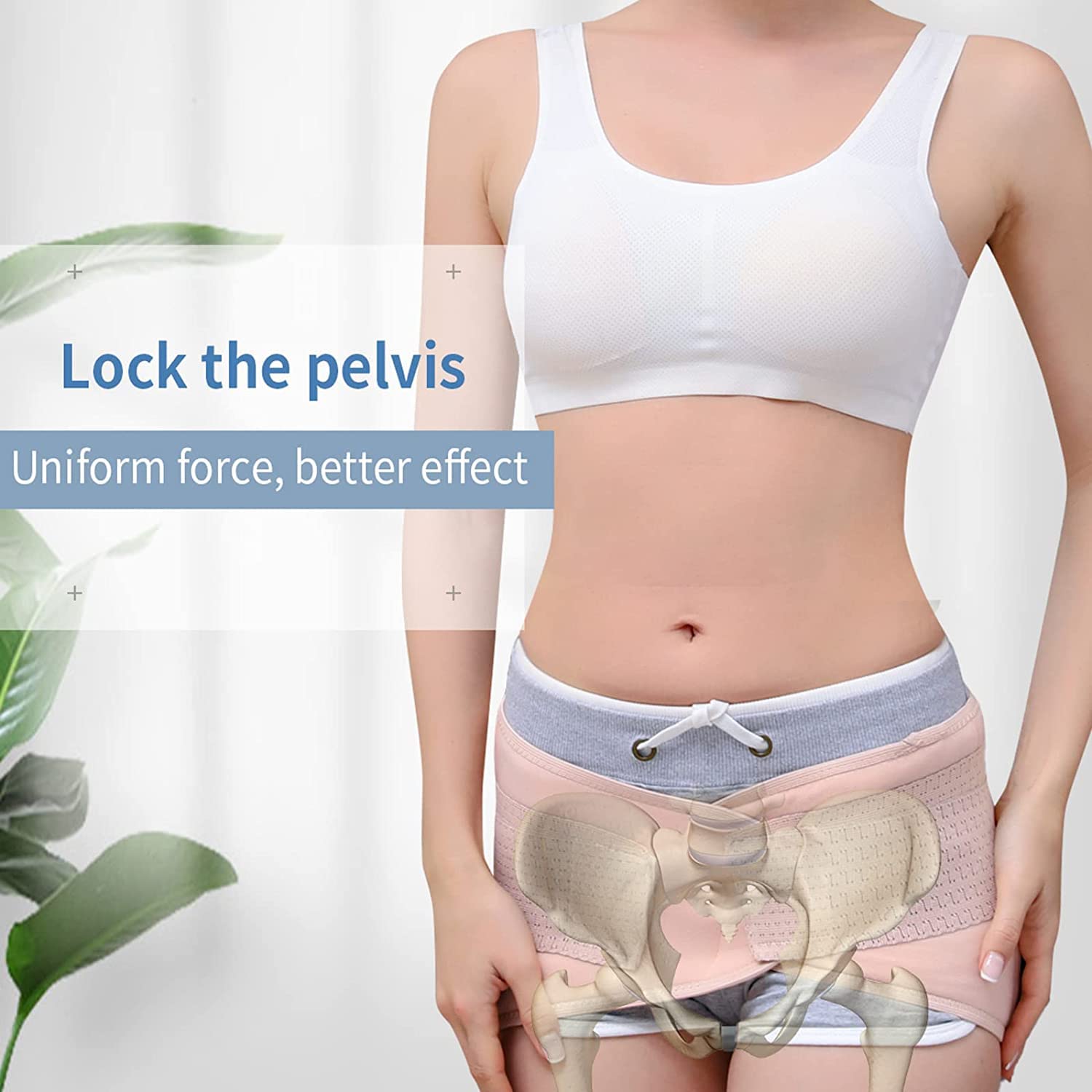 Pas wyszczuplający po porodzie pas podtrzymujący miednicę pas korygujący miednicę Hip Up Body Shaper Trwałość Nadaje się do poporodowej bielizny modelującej Poprawia postawę (ciało)