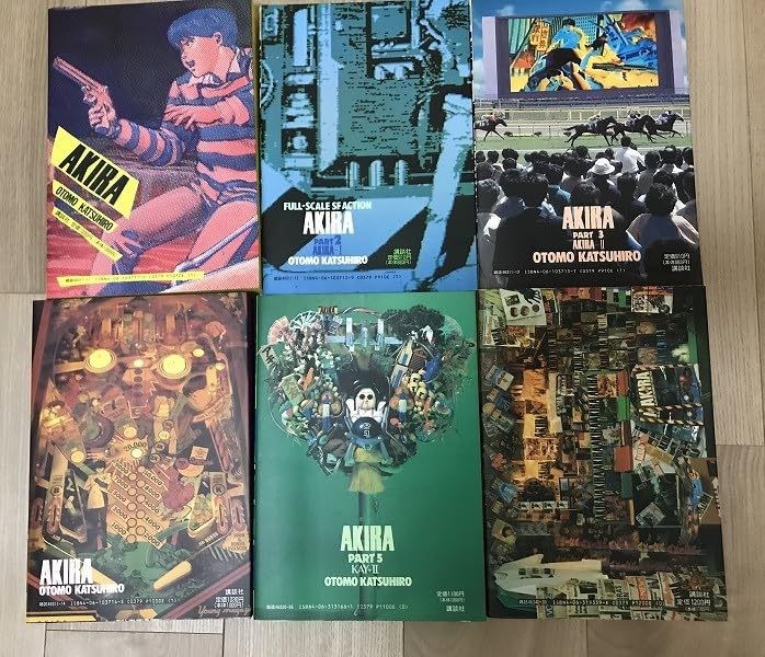 Amazon.co.jp: Deluxe Edition AKIRA/Akira Complete 6 Volumes