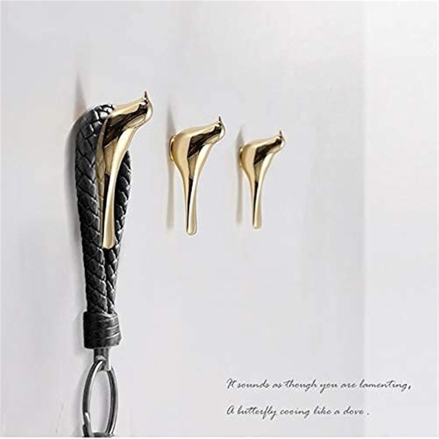 Gold Bird Cabinet Knobs Wall Hanging Hook Animal Drawer Pulls Vintage Kitchen Door Handles and Knobs Furniture Handle Decoration