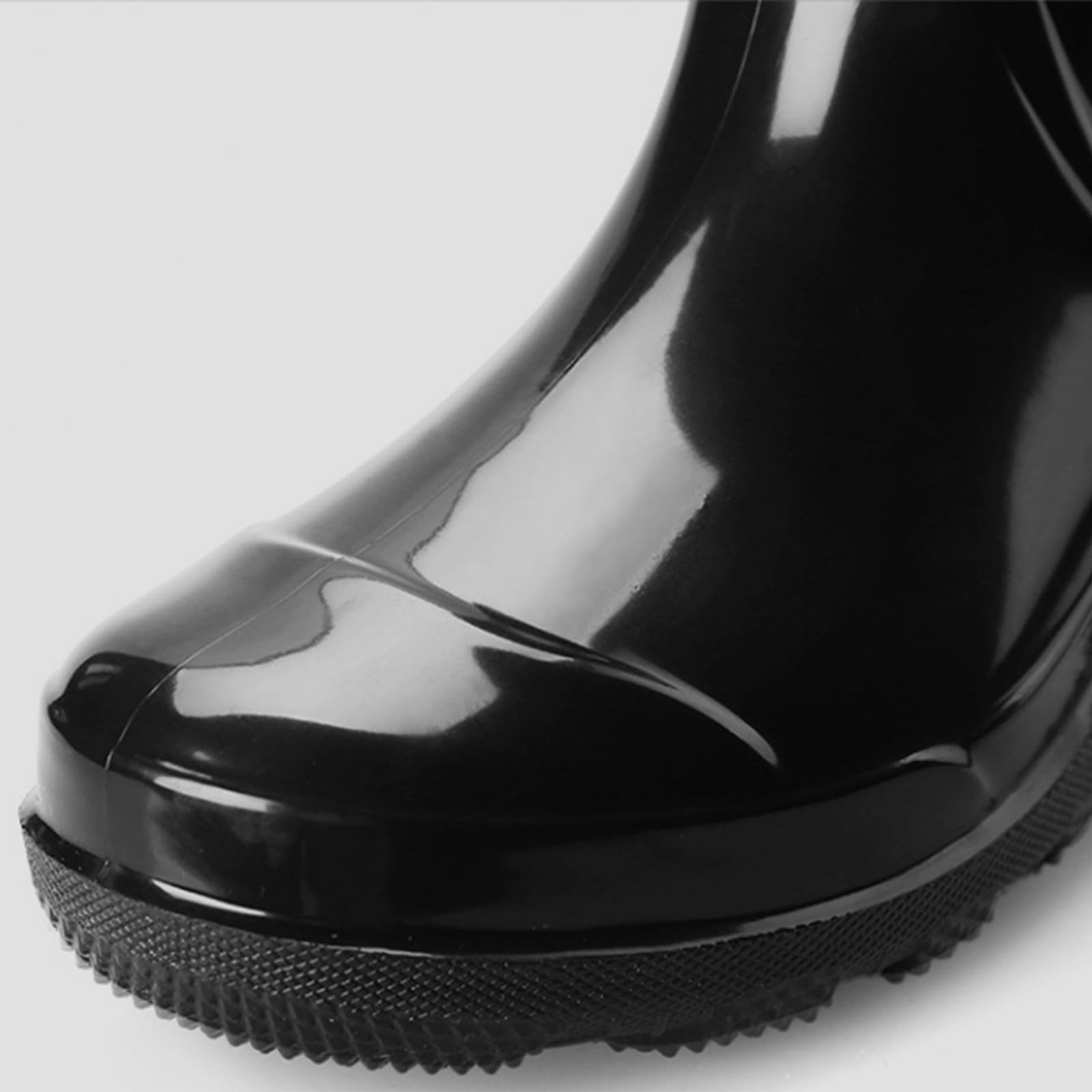 Botas de agua para mujer, botas de lluvia para hombre, antideslizantes, para jardín, Wellington, botines de goma, botas de goma cortas, botas de goma impermeables, botines de tobillo, botas de lluvia
