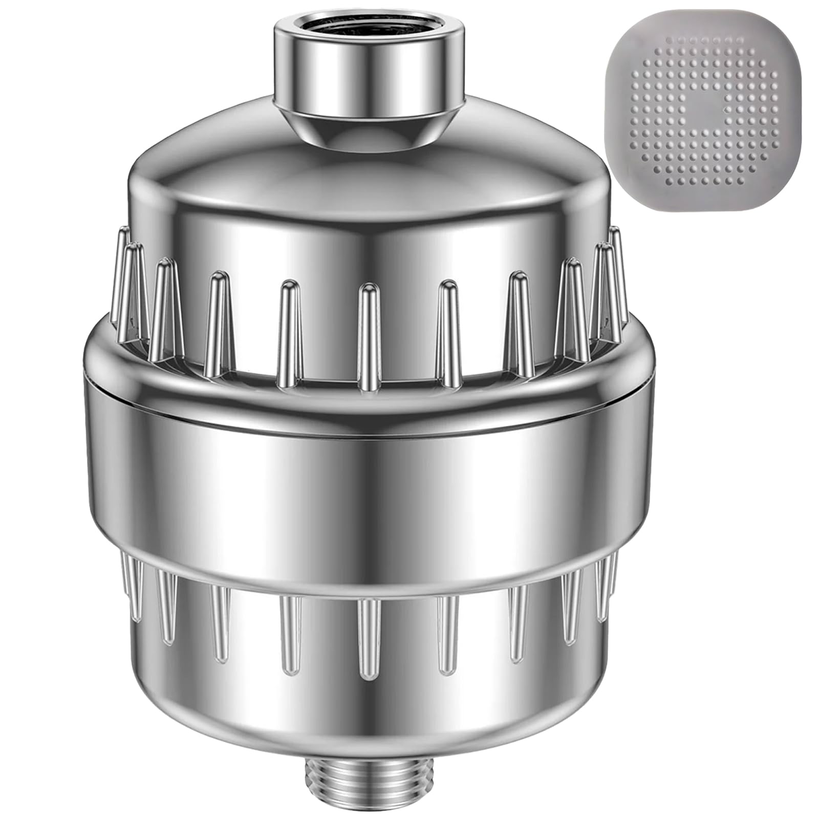 VeoryFly 36 Stage Upgraded Shower Filter with Vitamin C, High Output Showerhead Filter, Shower Hard Water Filter for Removing Chlorine, Heavy Metals and Other Sediments