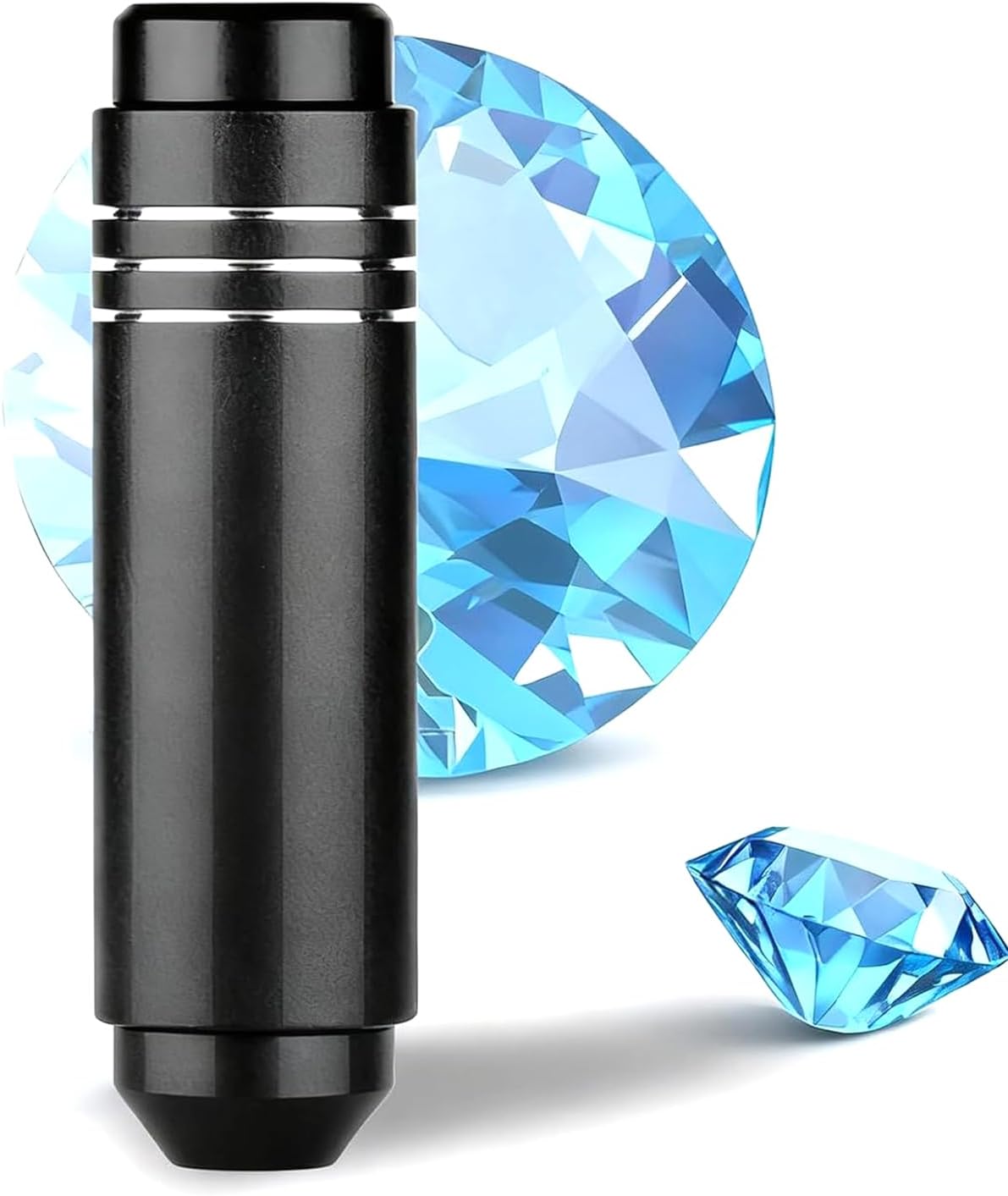 Portable Grating Gemological Spectrometer, Handheld Diffraction Spectroscope, Adjustable Focus and Anti-Reflection Housing, Clear Imaging, for Antique, Jewelers, Gemstone Identification