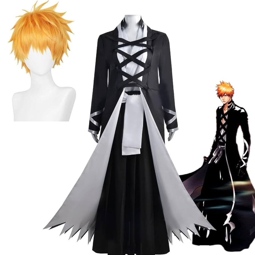 Amazon | [YAYANA]死神BLEACH 千年血戦 黒崎一護コスプレ死覇装