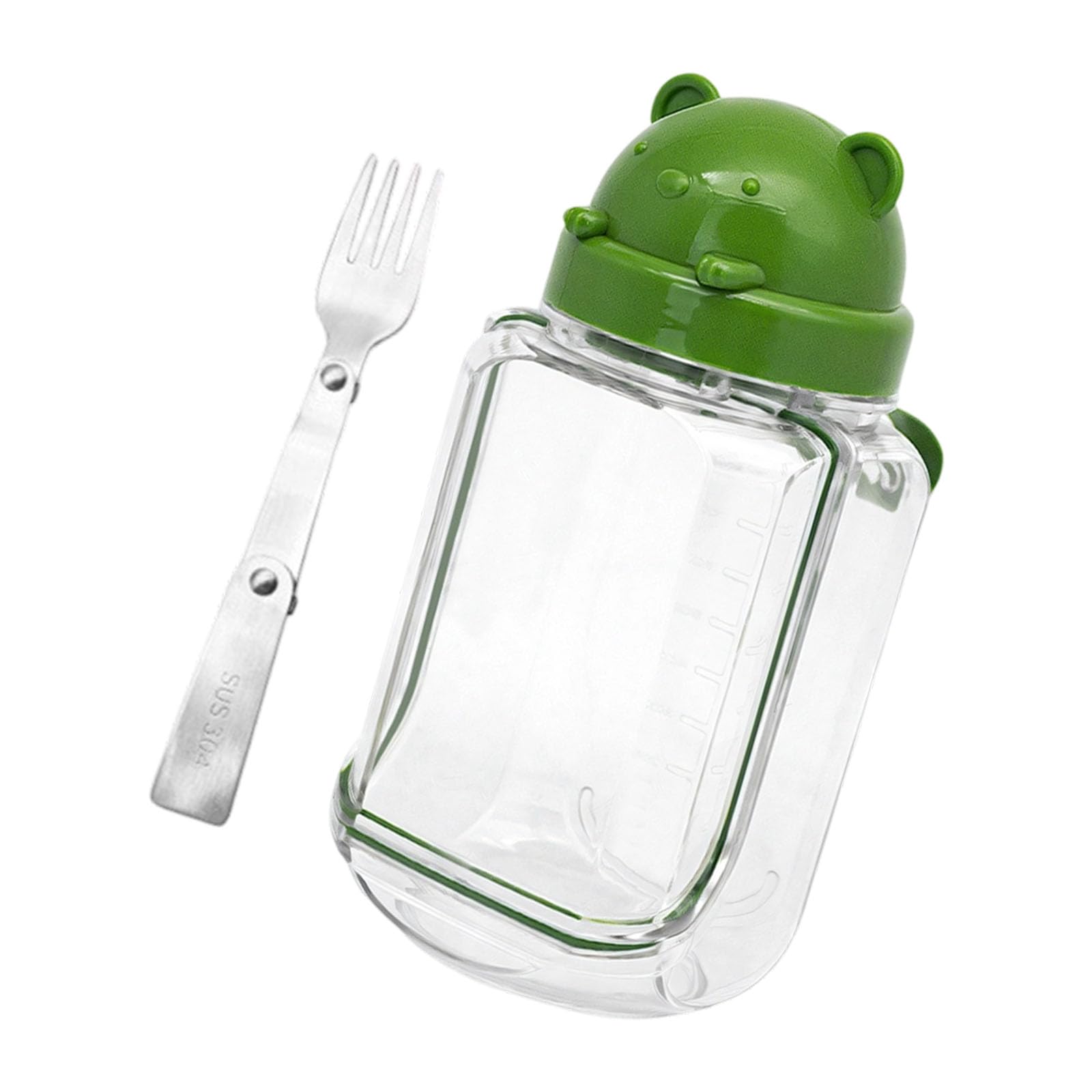 Qusinfc Meal Preparation Container Easy to Clean and Carry Salad Storage Box with Partition Leakproof Seal Salad Box