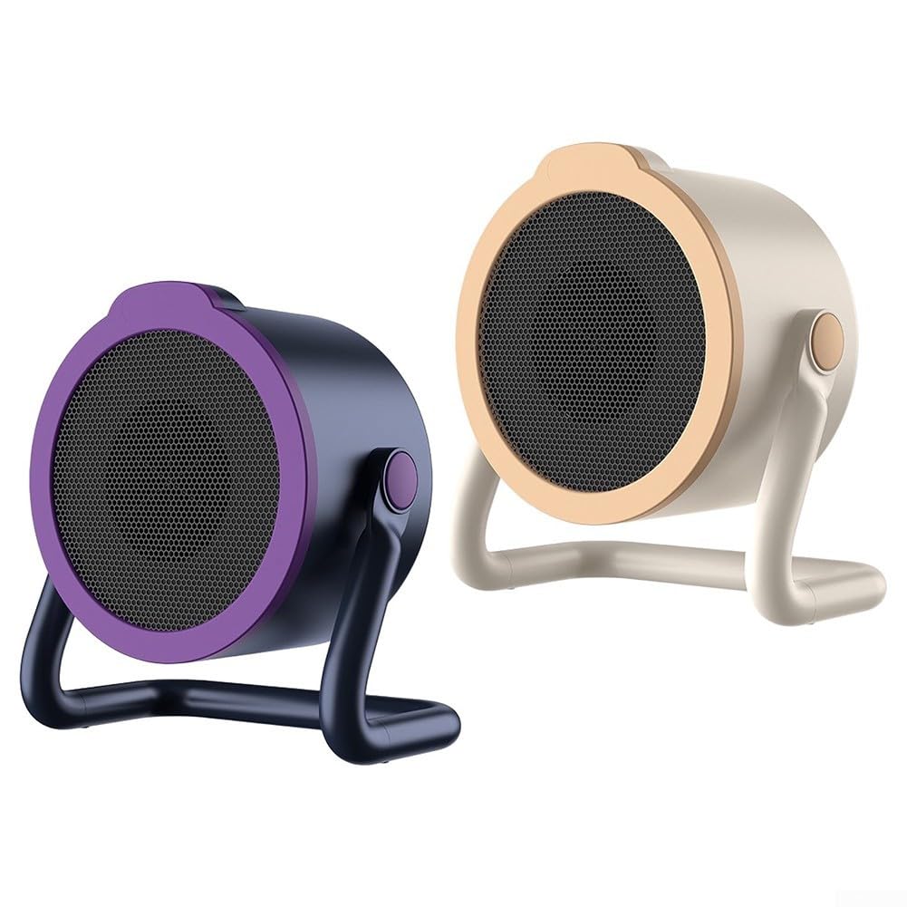 GLOBALHUT Calefactor Silencioso para Dormitorio y Oficina(GrayUK)